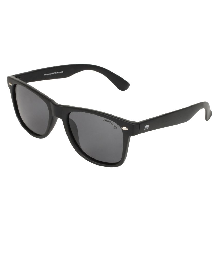     			David Martin - Black Square Sunglasses ( nc34-u )