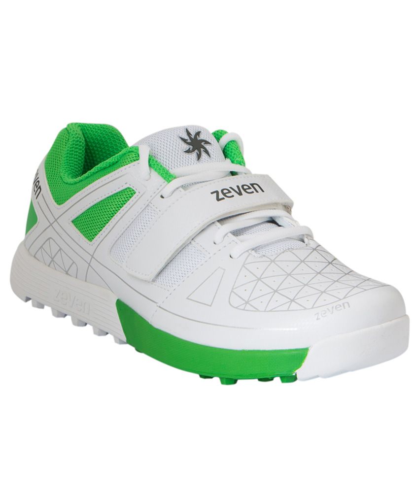Zeven Crust 1.0 White Batsman Shoes Buy Zeven Crust 1.0 White Batsman Shoes Online at Best