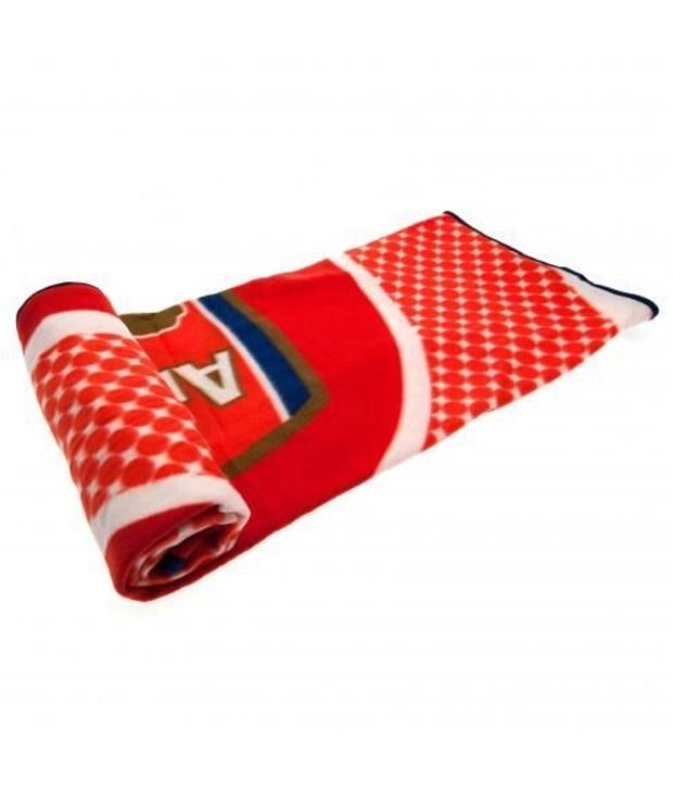 Arsenal F.C. Fleece Blanket BE Buy Online at Best Price on Snapdeal