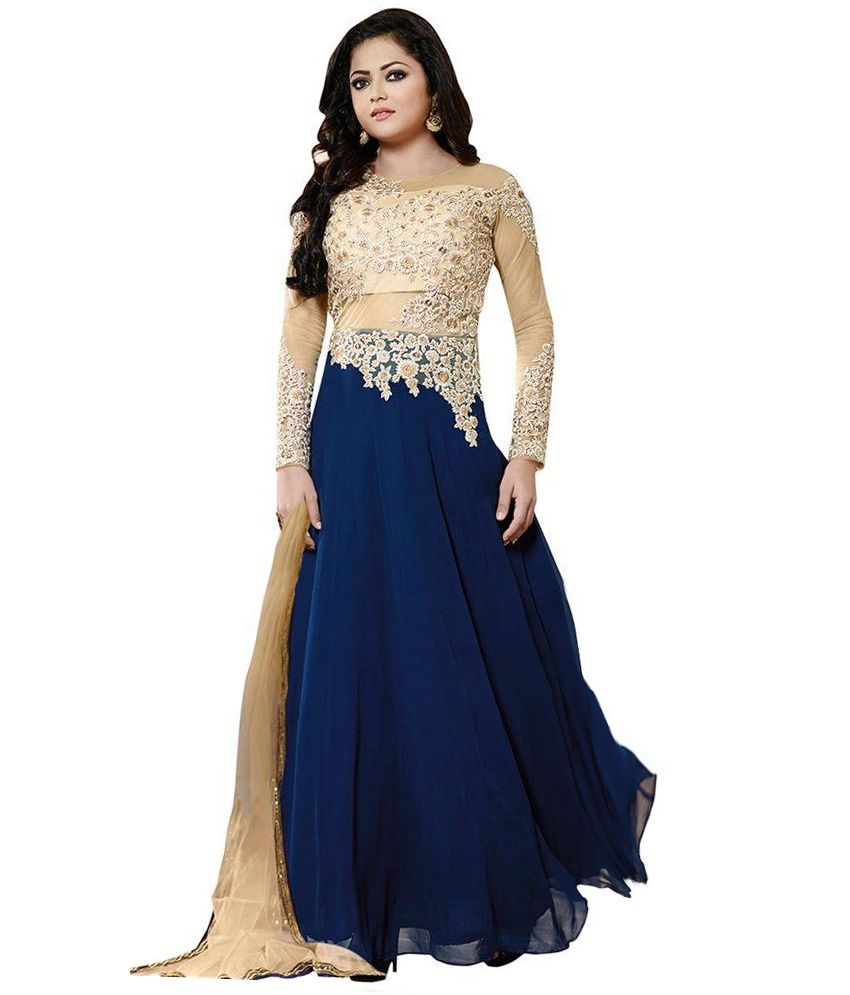 georgette gowns online india