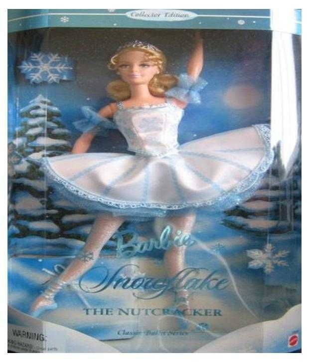 barbie as snowflake in the nutcracker