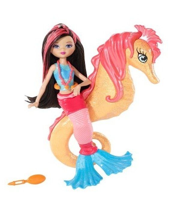 barbie mermaid seahorse