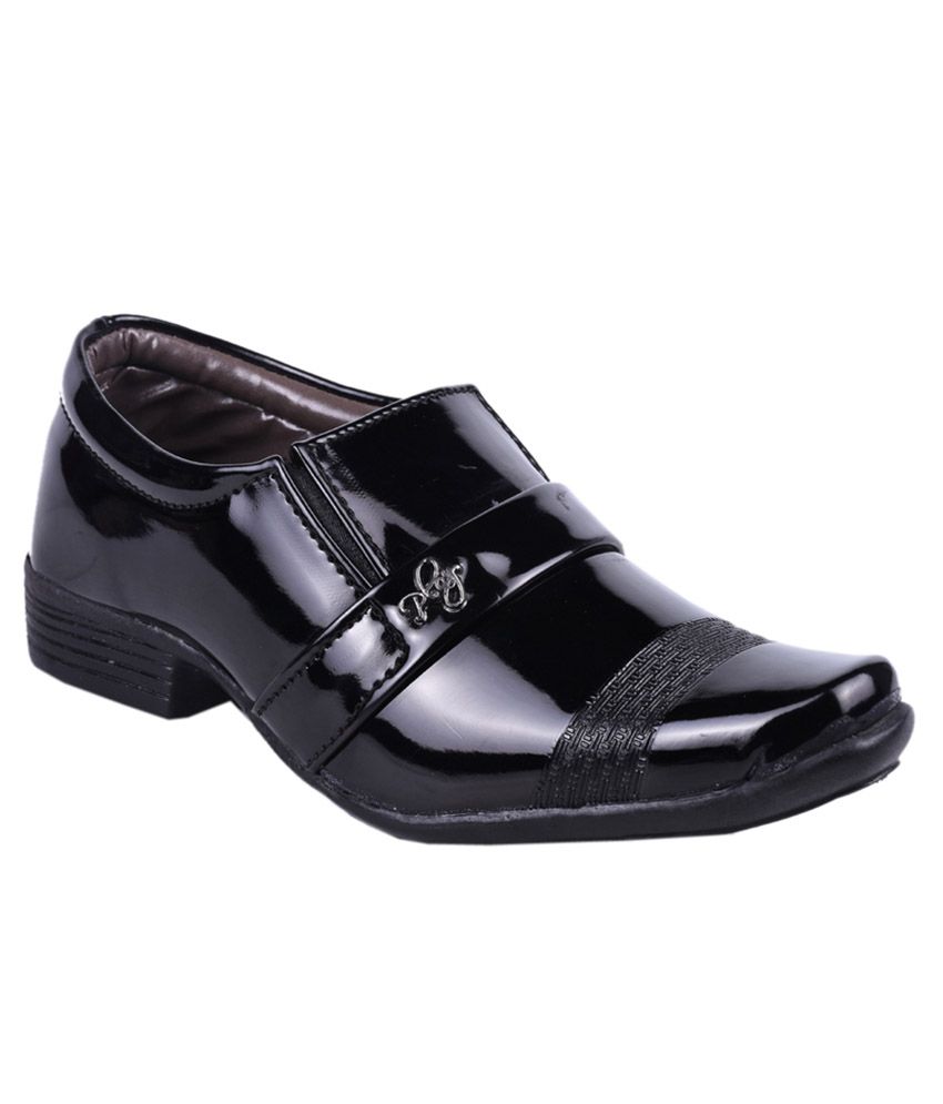 Trilokani Black Formal Shoes For Kids Price in India Buy Trilokani