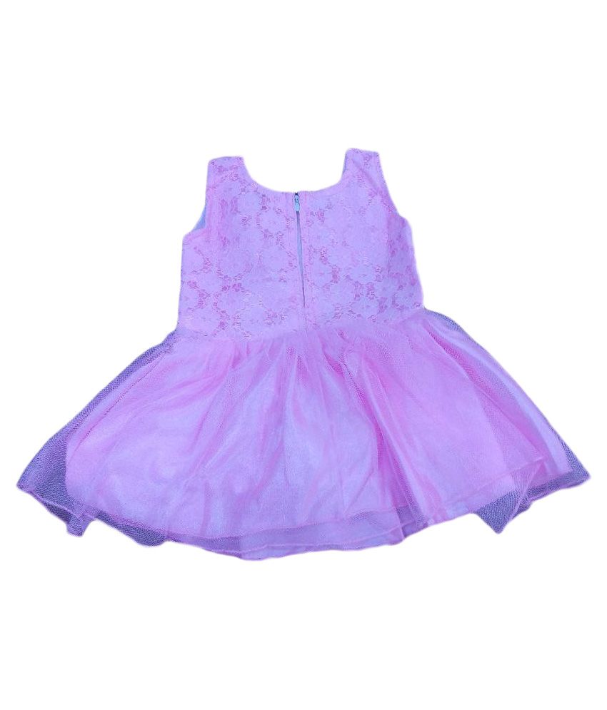 Alfa Purple Frock - Buy Alfa Purple Frock Online at Low Price - Snapdeal