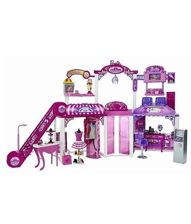 amazing barbie doll shopping mall