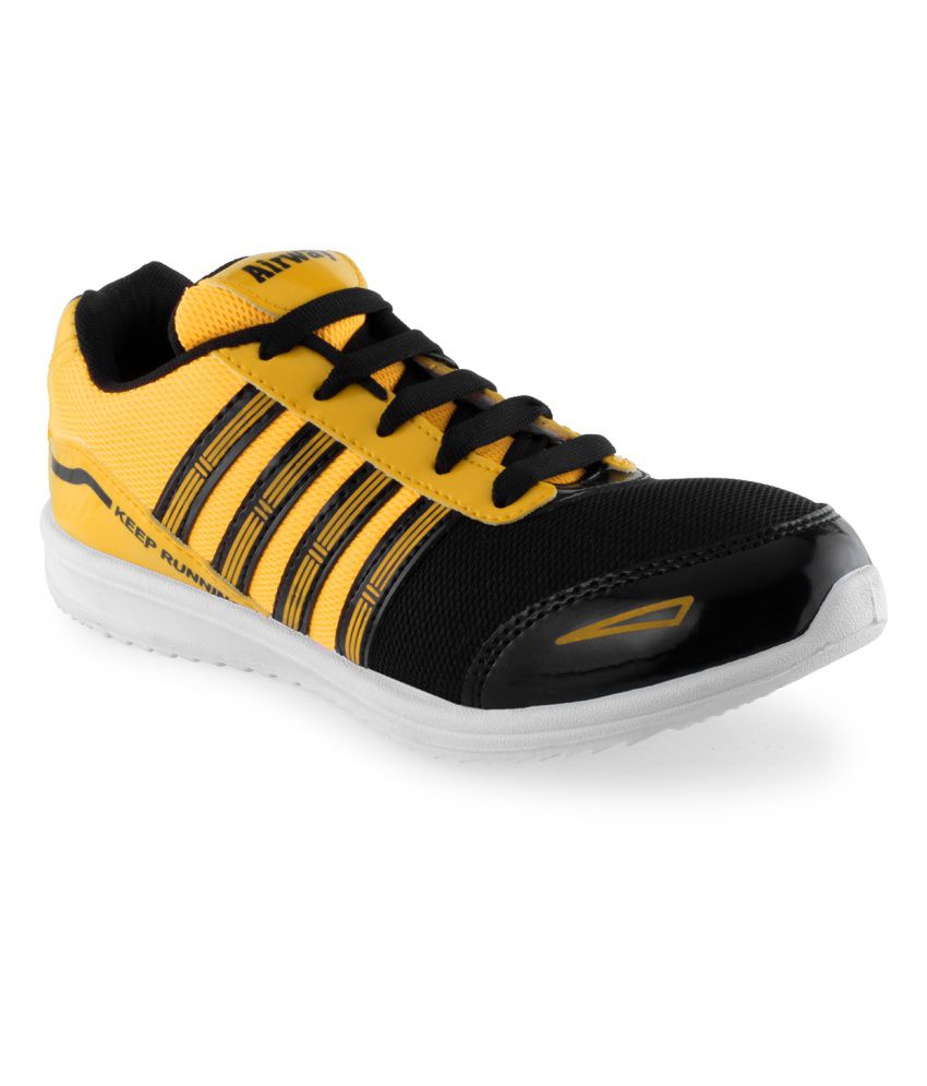 Airway Yellow Canvas Shoes - Buy Airway Yellow Canvas Shoes Online at Best  Prices in India on Snapdeal