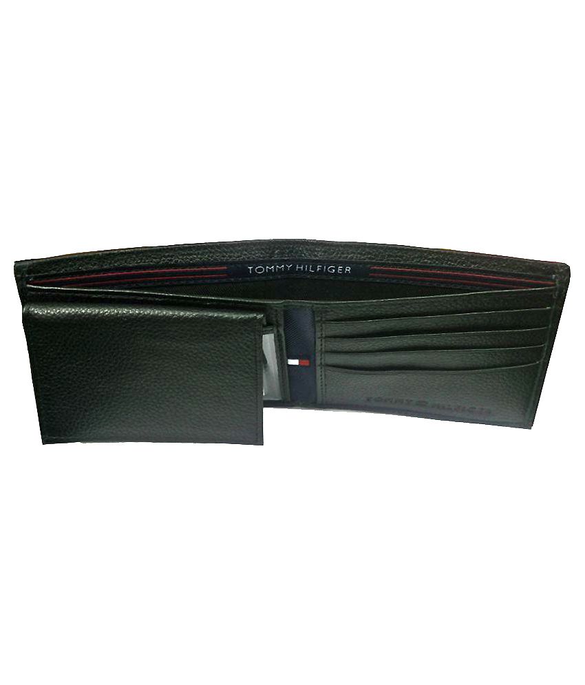 Tommy Hilfiger Black Casual Short Wallet: Buy Online at Low Price in India - Snapdeal