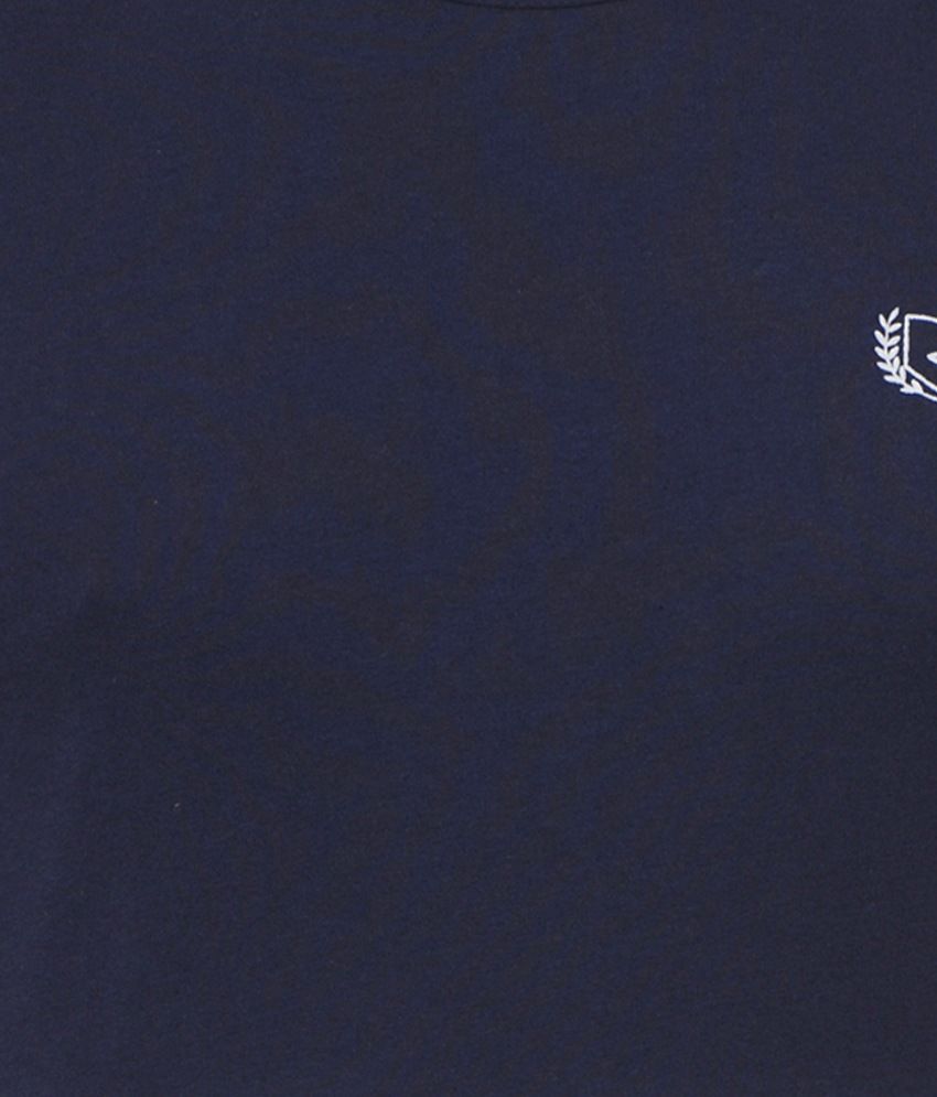 Rigo Navy Round T Shirt