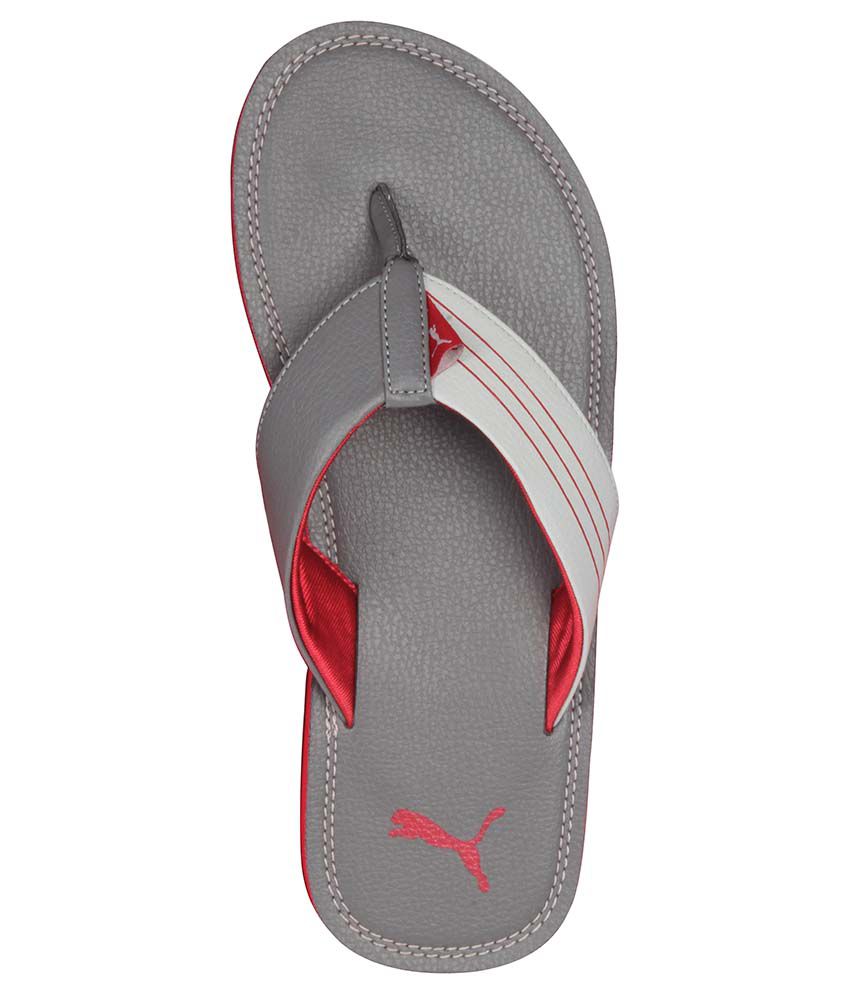 Puma Gray Slippers Price in India- Buy Puma Gray Slippers Online at Snapdeal