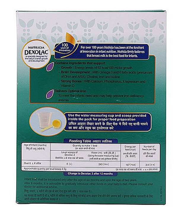 dexolac 2 follow up formula after 6 months 500 gm buy dexolac 2 dexolac 2 follow up formula after 6 months 500 gm