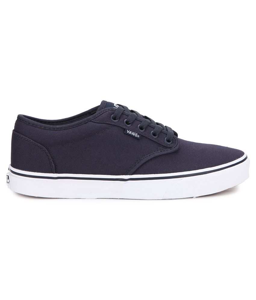 Vans Atwood Navy Canvas Casual Shoes - Buy Vans Atwood Navy Canvas ...