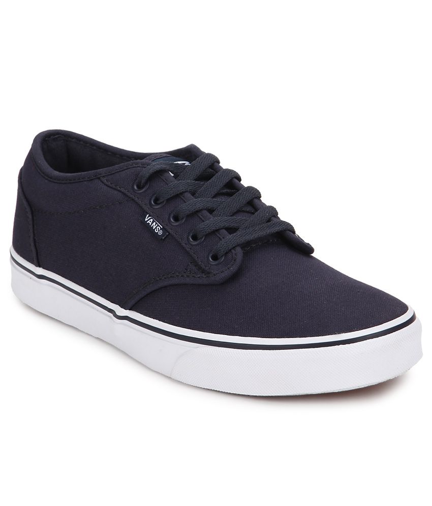 Vans Atwood Navy Canvas Casual Shoes - Buy Vans Atwood Navy Canvas Casual Shoes Online at Best 