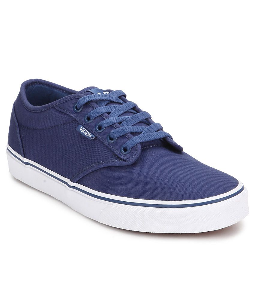 Vans Atwood Navy Canvas Casual Shoes - Buy Vans Atwood Navy Canvas ...