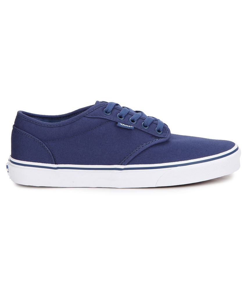 Vans Atwood Navy Canvas Casual Shoes - Buy Vans Atwood Navy Canvas ...