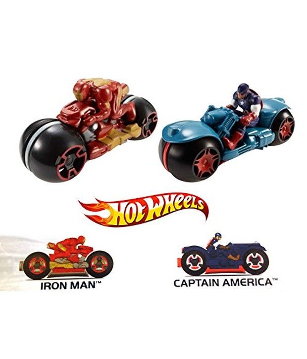 avengers hot wheels bike