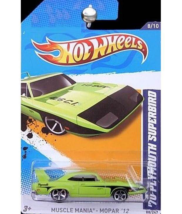 Mattel 70 Plymouth Superbird (Green) - Muscle Mania, Mopar ...