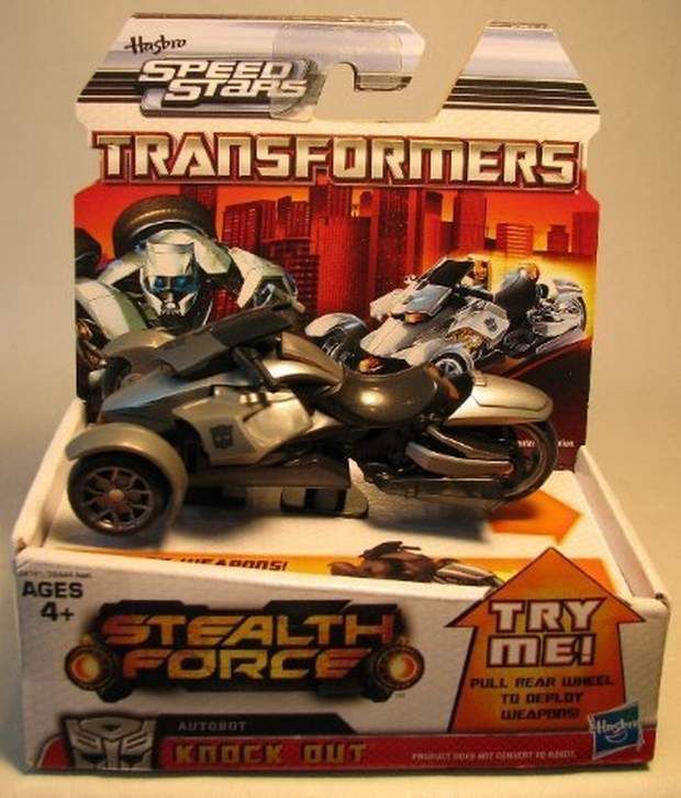 Transformers Transformers Stealth Force Knock Out (3-Wheel Bike) - Buy ...