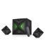 F D F550X 2.1 Woofer Bluetooth Sound Box Speakers Black For Laptop, Desktop, Mobiles, TV, AV