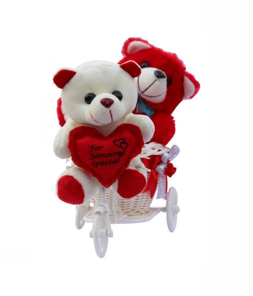 teddy bear with cycle