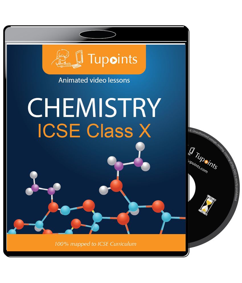     			ICSE class 10 Chemistry  Multimedia Animated Video Lessons DVD