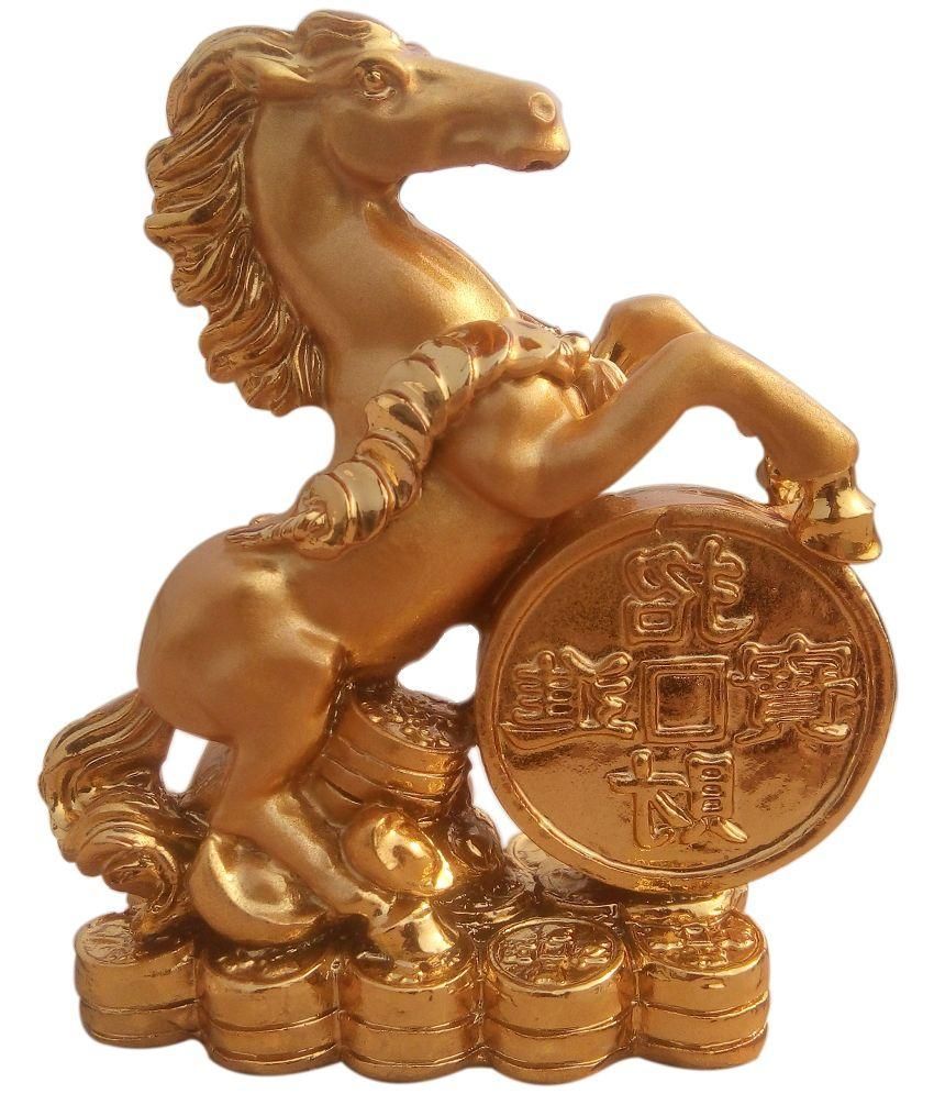     			Hatti Feng Shui Horse On Coins