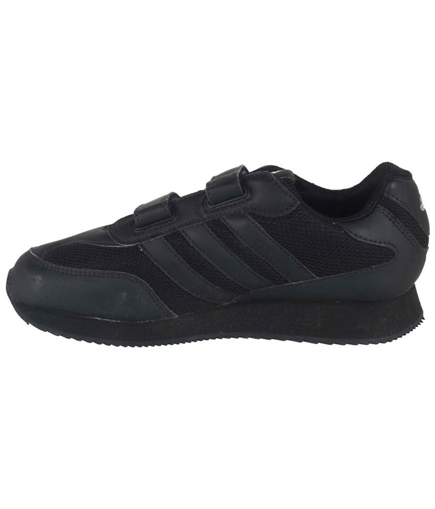 black adidas trainers velcro