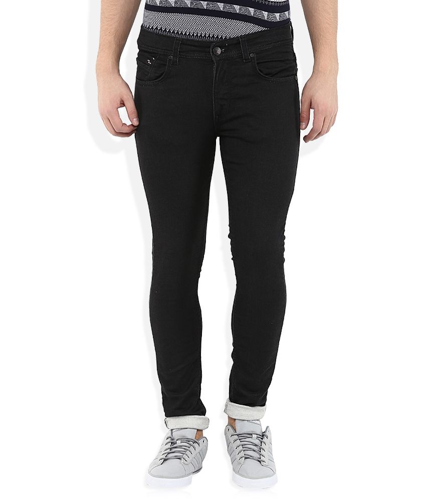 spykar black jeans