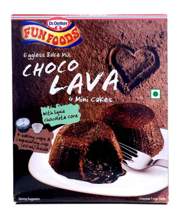 Fun Foods Dr Oetkar Eggless Bake Mix Choco Lava 240 Gm Buy Fun Foods Dr Oetkar Eggless Bake Mix Choco Lava 240 Gm At Best Prices In India Snapdeal