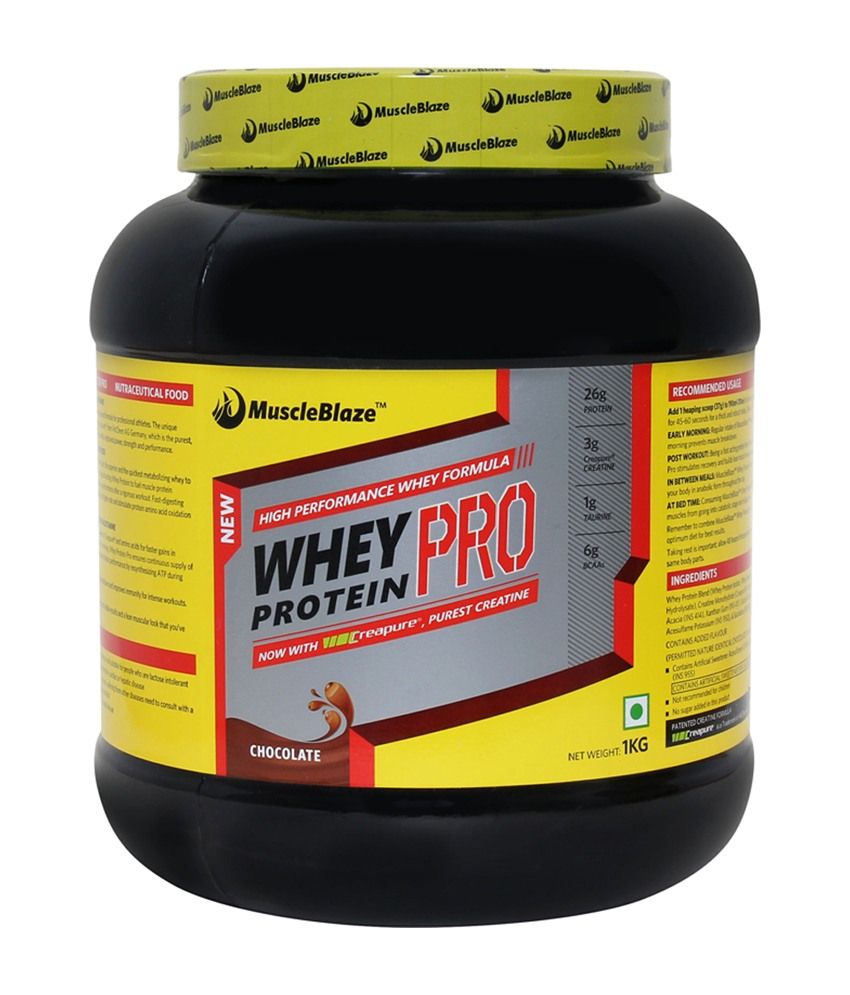 MuscleBlaze Whey Protein Pro with Creapure, Post workout