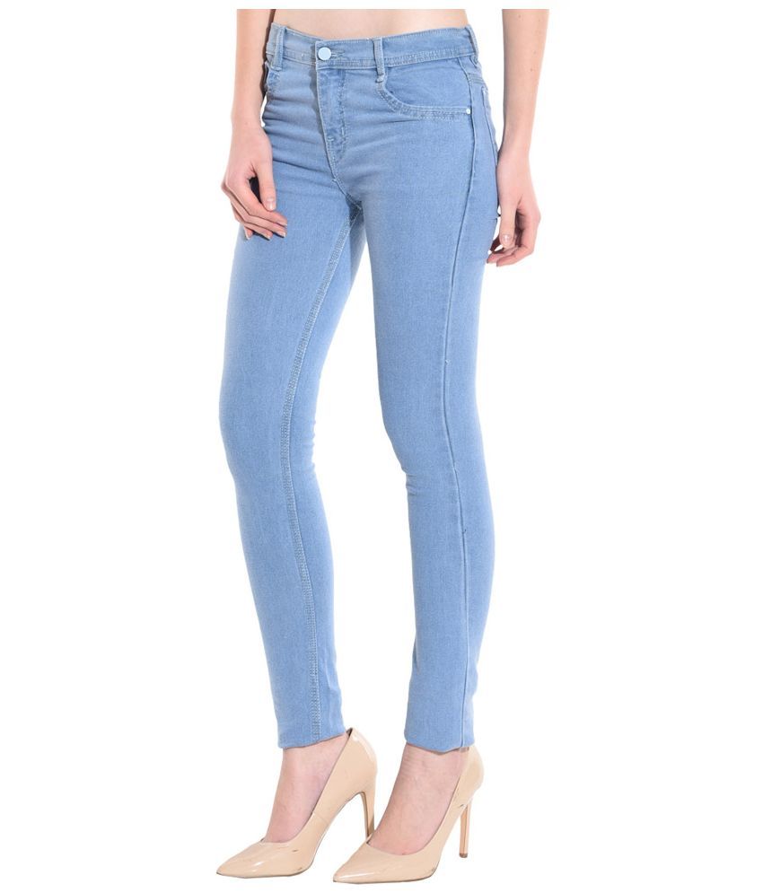 faint blue jeans