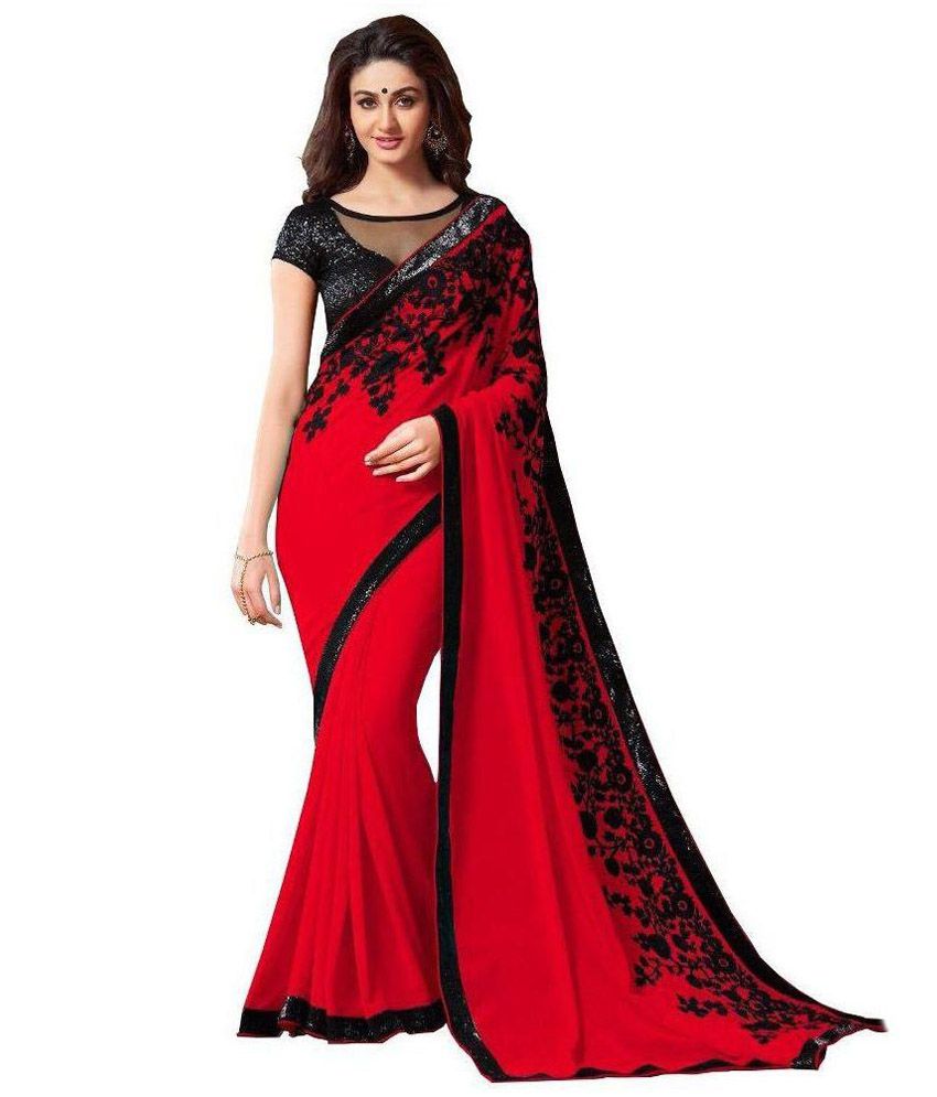 expensive chiffon sarees
