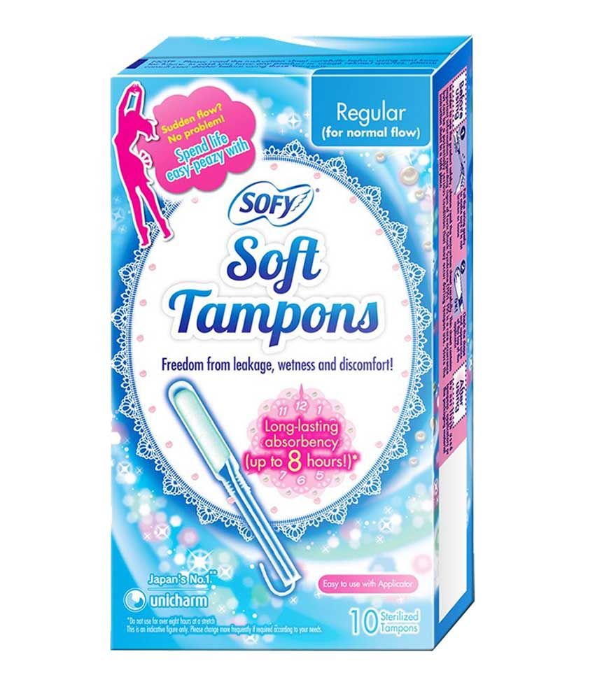 SOFY Soft Regular Tampons 10 Pads Buy SOFY Soft Regular Tampons 10