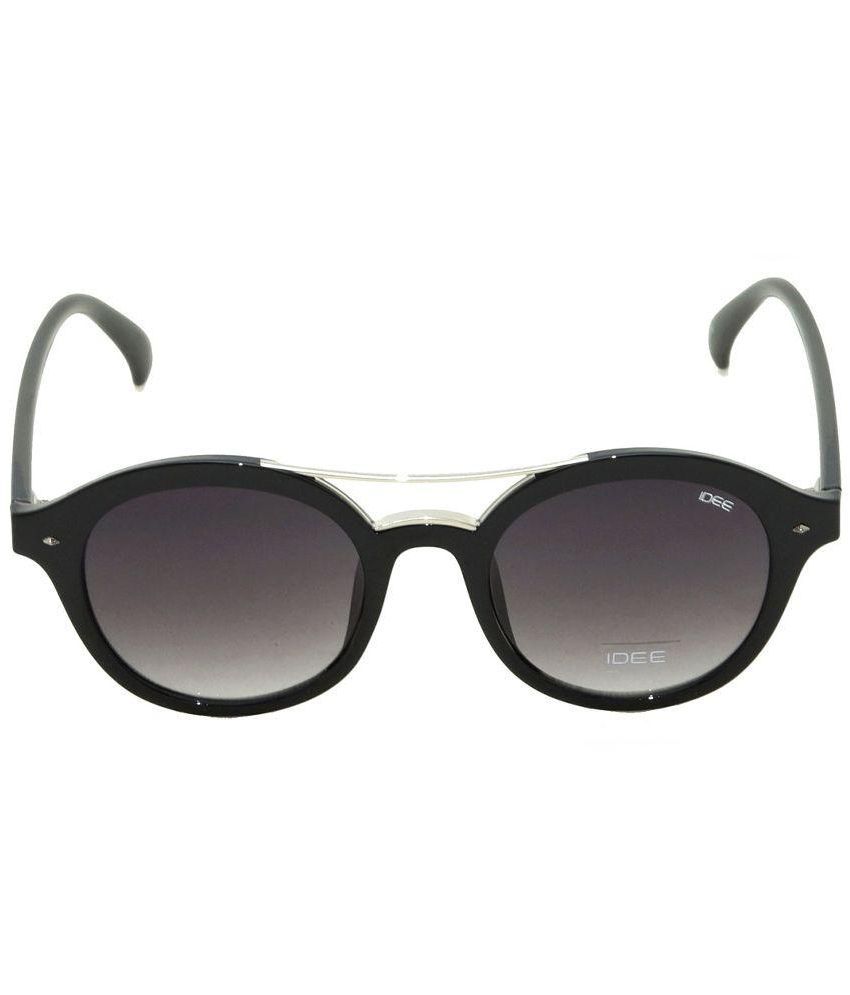 Idee Black Round Sunglasses ( IDEES2132C1 ) Buy Idee Black Round