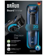 Braun BT5030 Trimmers Black and Blue