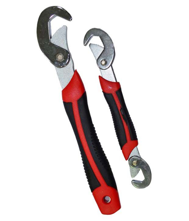     			GIE Mishop Snap N Grip Red Multipurpose Wrench - Set of 2