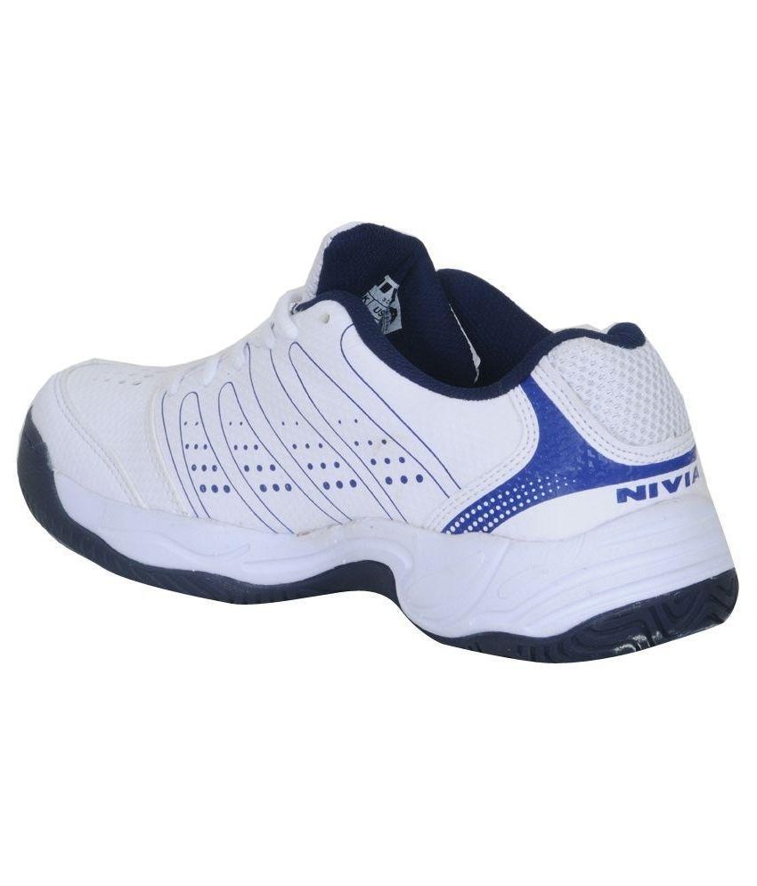 Nivia White Tennis Shoes-N183011: Buy Online at Best Price on Snapdeal