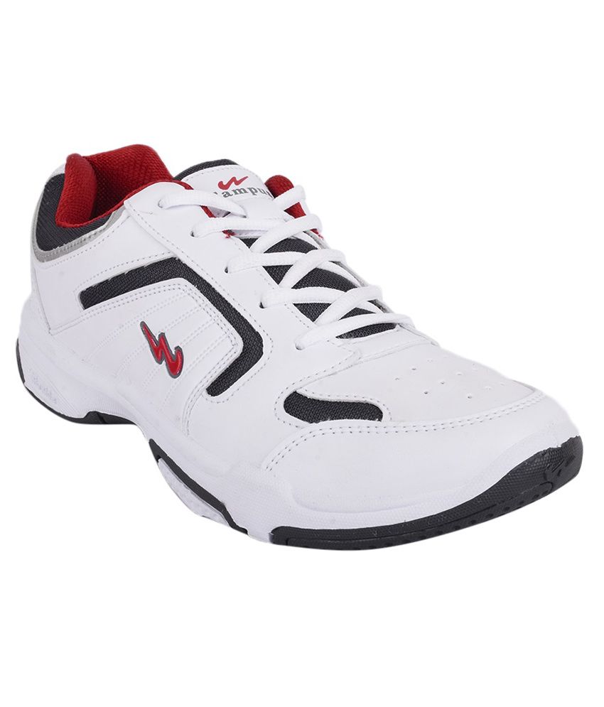 campus shoes for men white