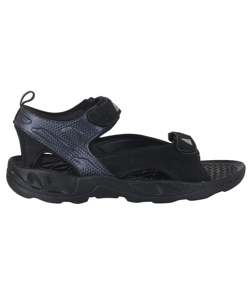 adidas gladi black floaters