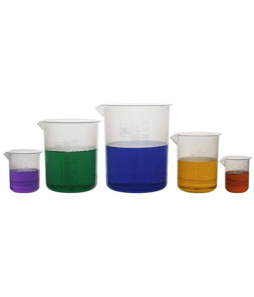     			NSAW Plastic Beaker (500 ml) - Pack of 12 pcs