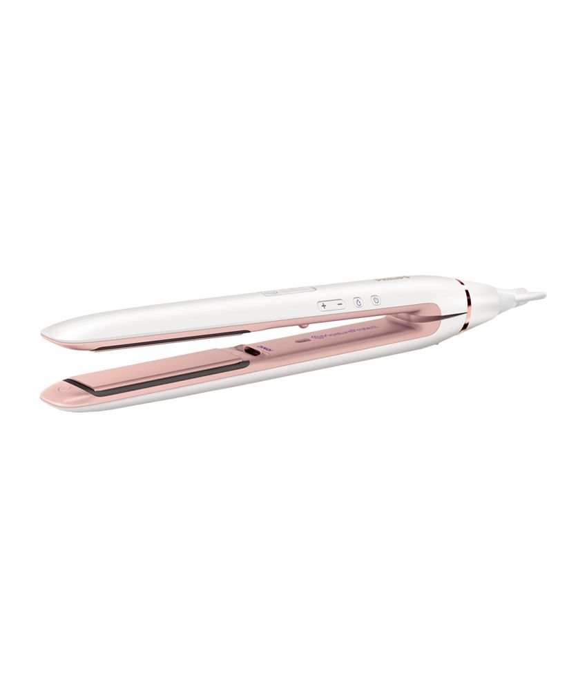 Philips Hp8372 00 Hair Straightener White And Pink Price In India