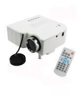MDI UC28 Portable Mini LED Projector With SD Card Slot / AV /HDMI - White