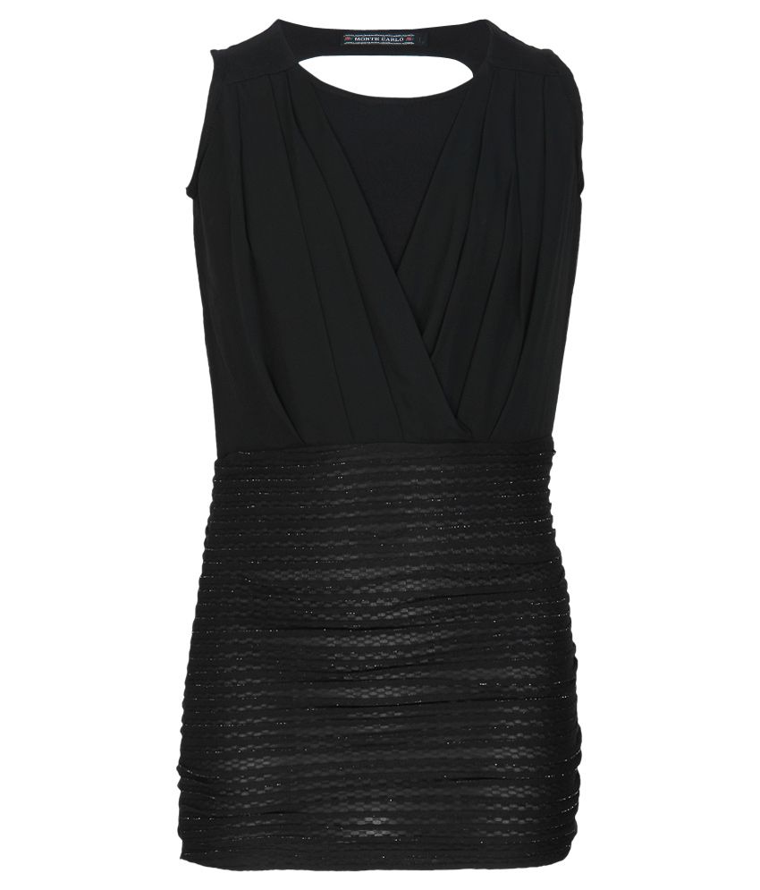 Monte Carlo Black Dresses - Buy Monte Carlo Black Dresses Online at Low ...