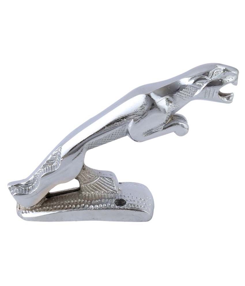 Bikers World Silver Metal Jaguar Shaped Front Mudguard: Buy Bikers ...