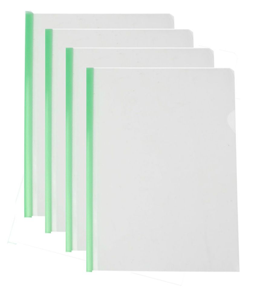 Megha White Plastic Files & Folders - Set of 30: Buy Online at Best ...