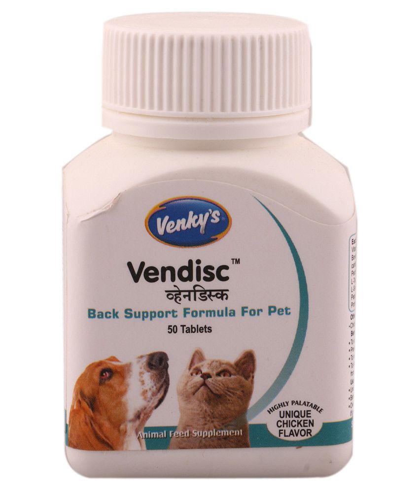 Venkys Vendisc Back Support Formula for Pets 50 Tablets Buy Venkys