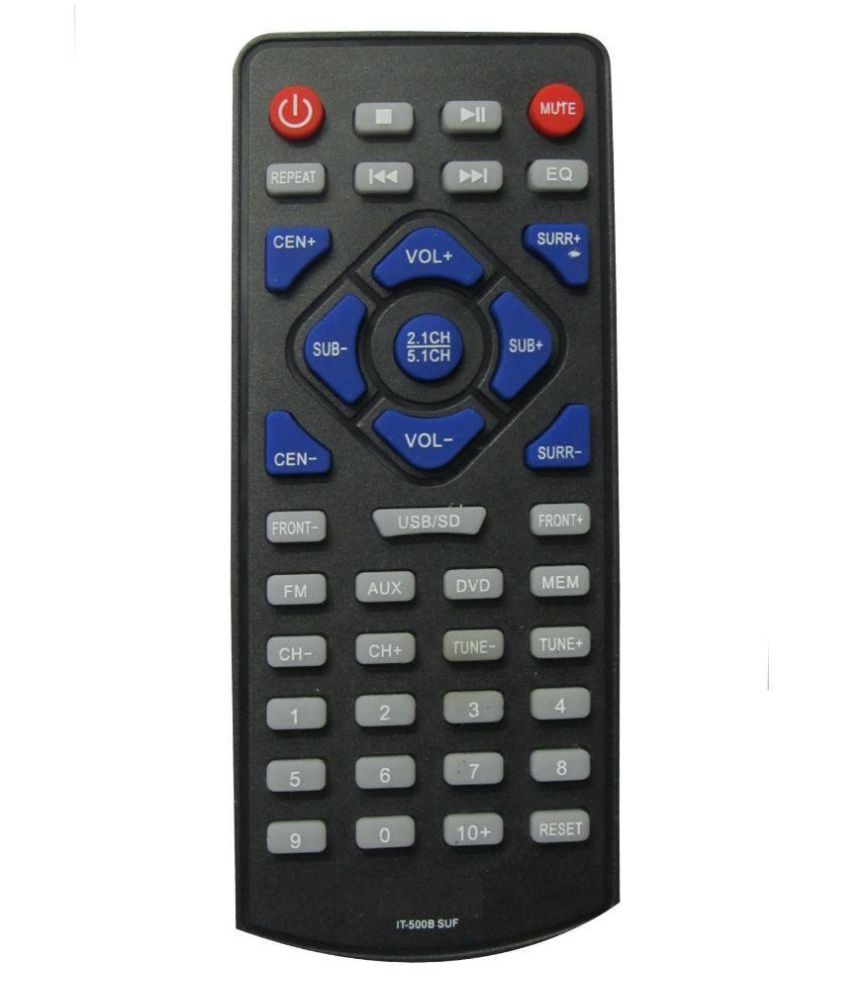     			R-SHOP Hand Held Remote\n Compatible with Intex Home Theater