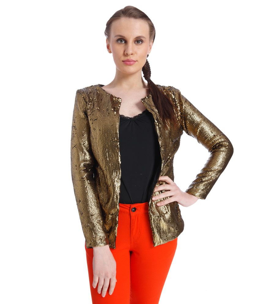 Buy Vero Moda Gold Jacket Online at Best Prices in India - Snapdeal