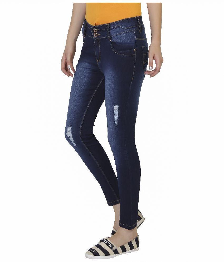 Clench Blue Jeans Skinny - Buy Clench Blue Jeans Skinny Online at Best