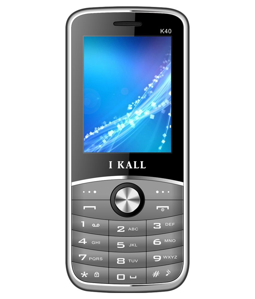 I KALL DUAL SIM 2.4 inch FEATURE PHONE K40-Gray - Feature Phone Online ...