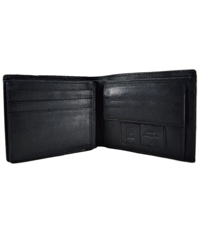 Moochies Black Genuine Leather Wallet for Men : Buy Online at Low Price ...